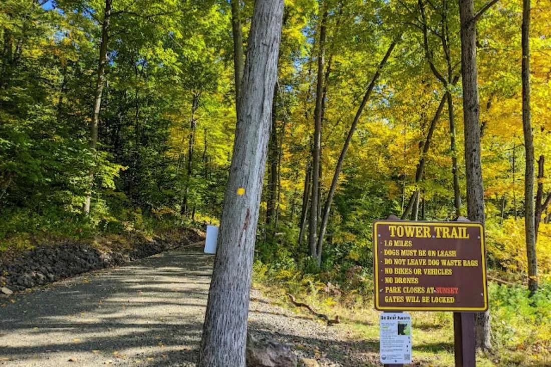 Sleeping Giant Hike Tower Trail